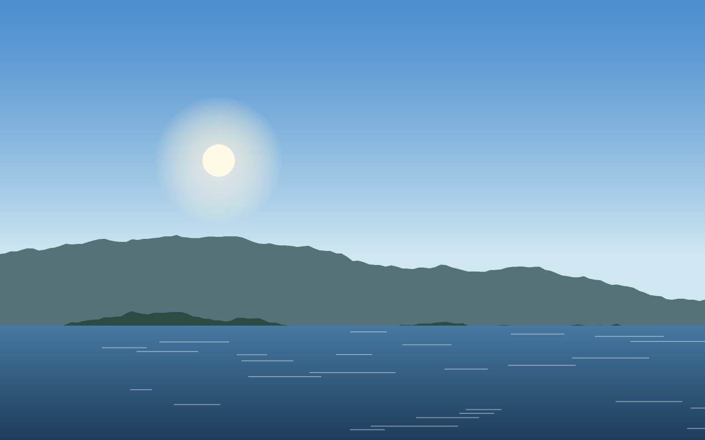 Landschapsillustratie
