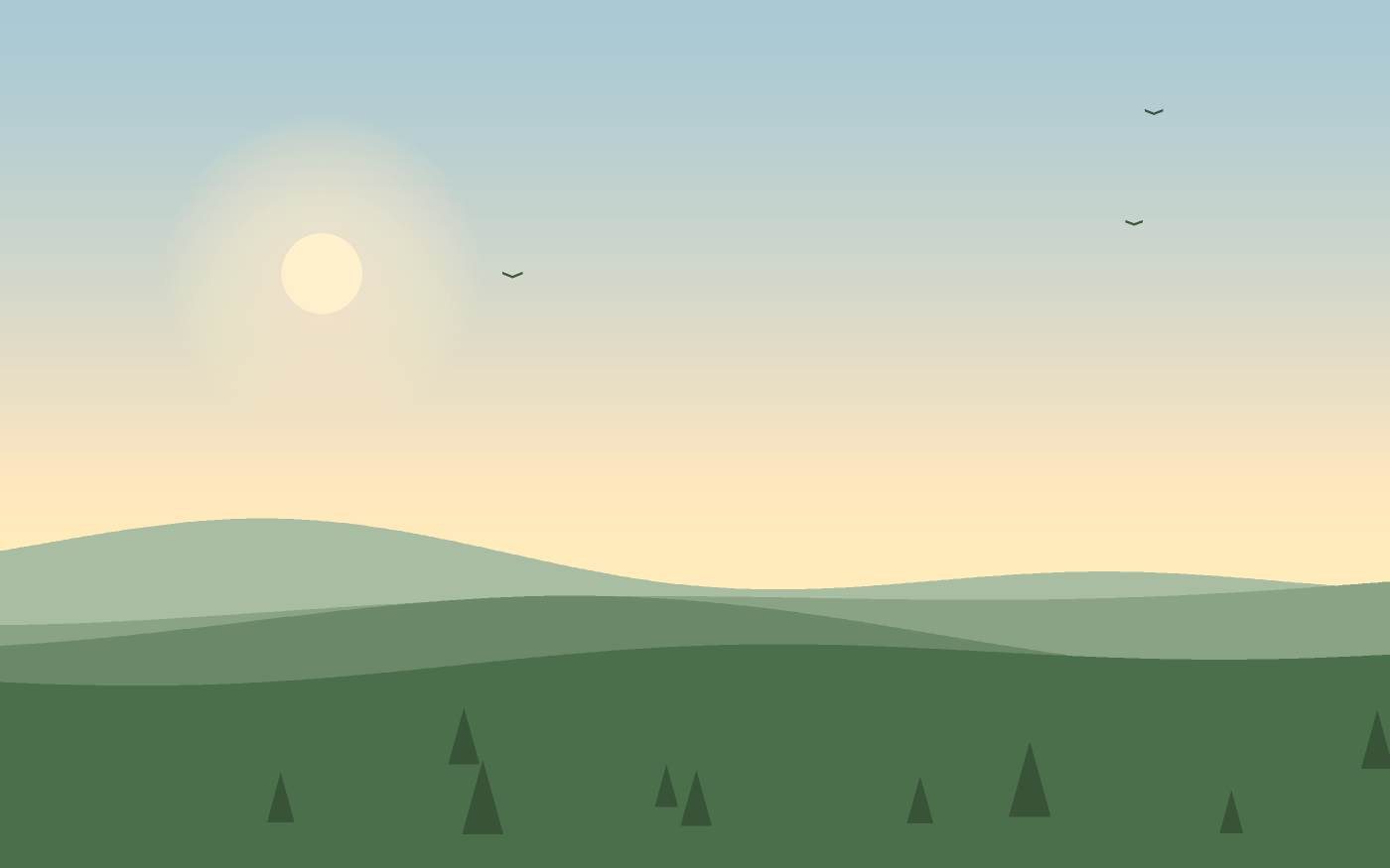 Landschaftsillustration