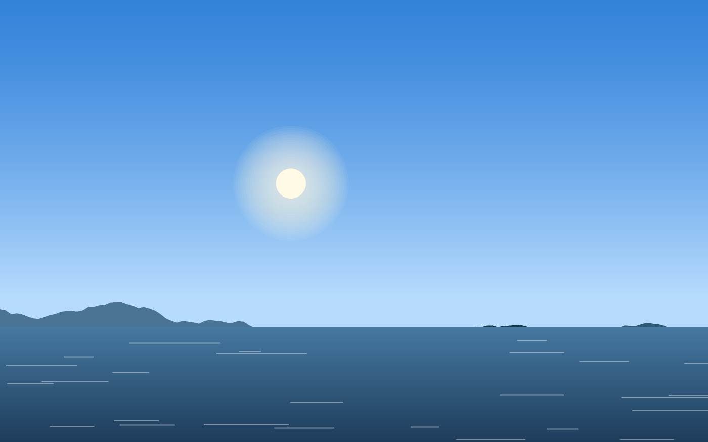 Illustrazione di un paesaggio