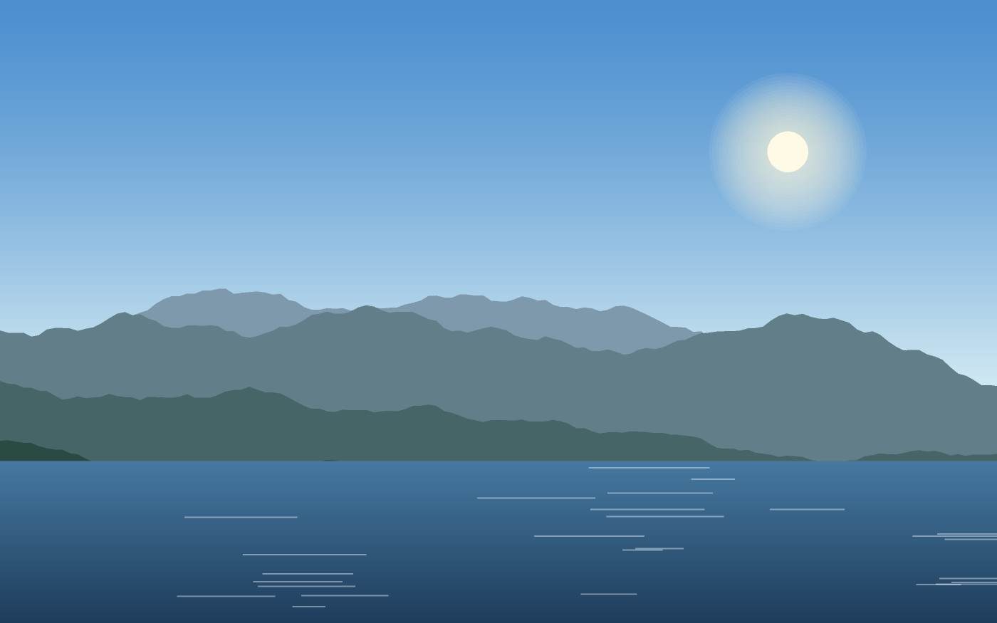 Ilustracja krajobrazu