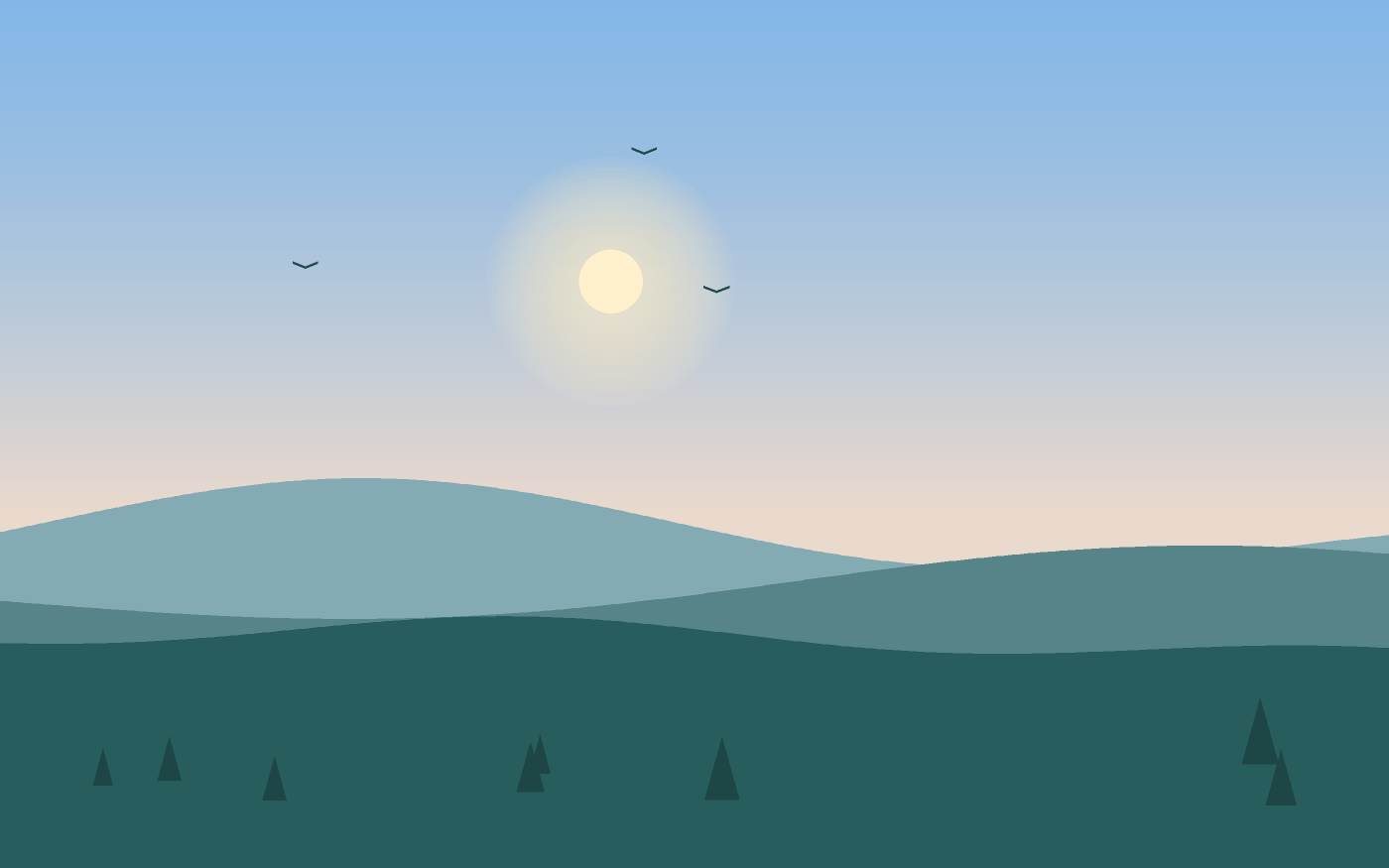Landskapsillustration
