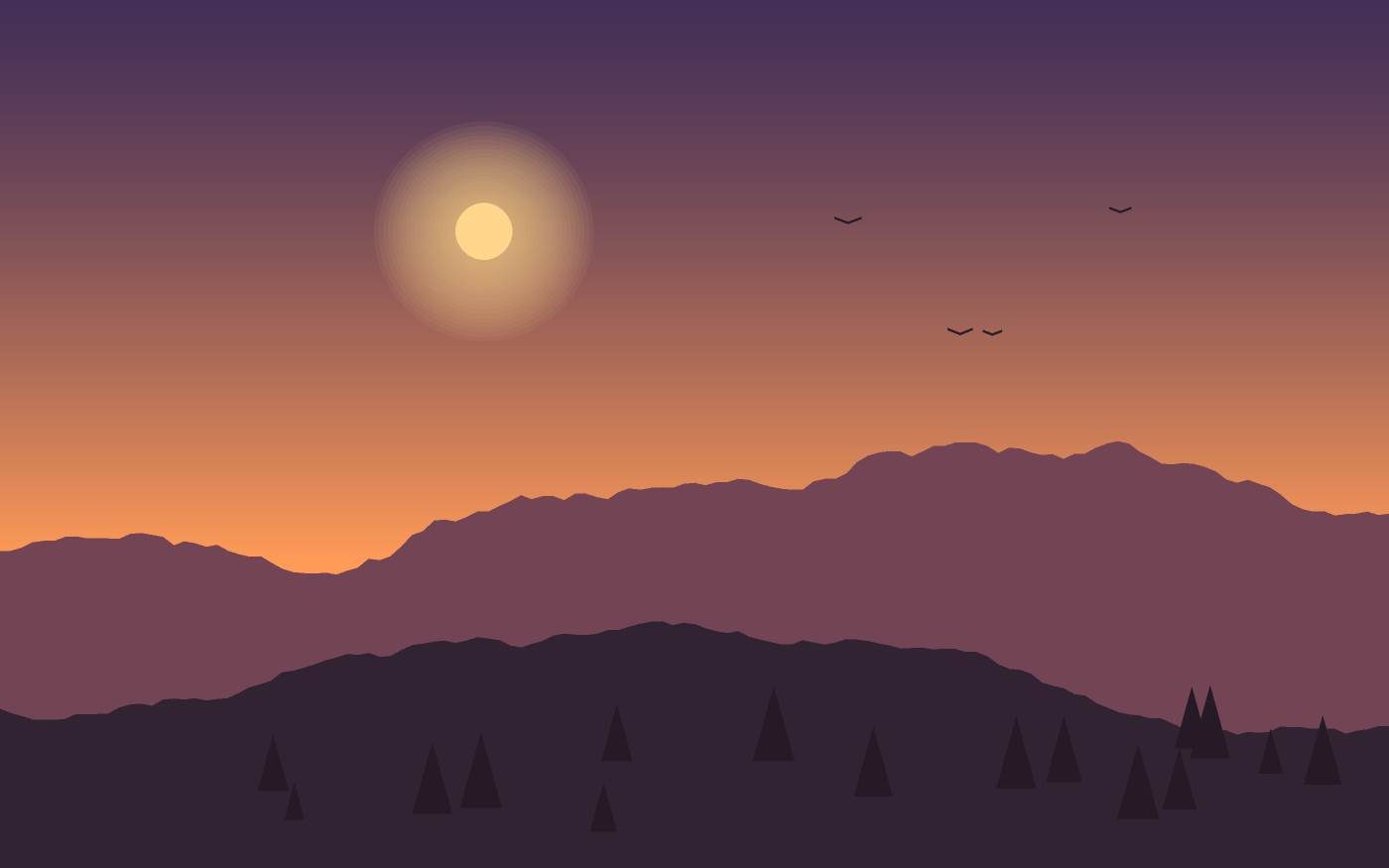 Landskapsillustration