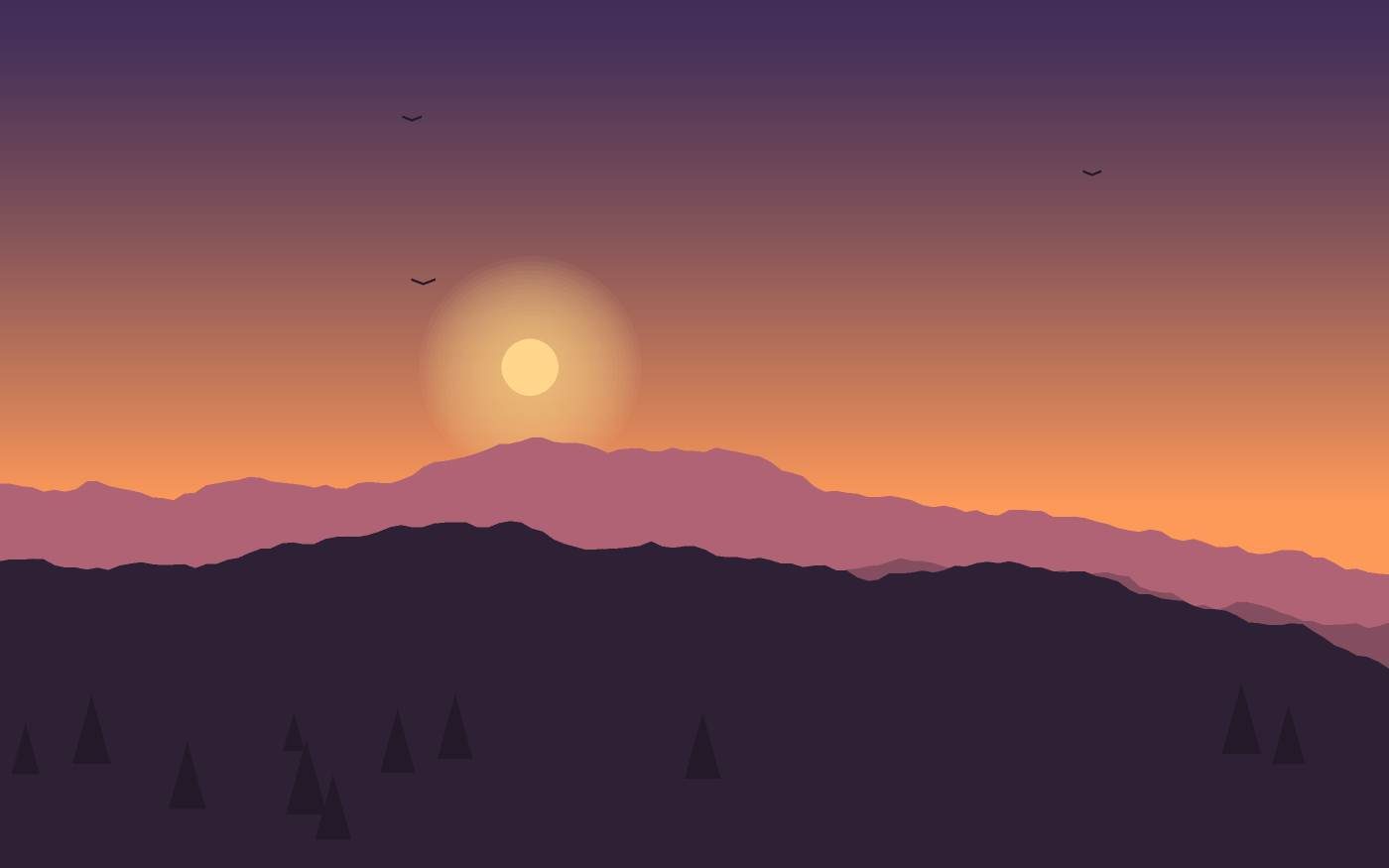 Landscape illustration